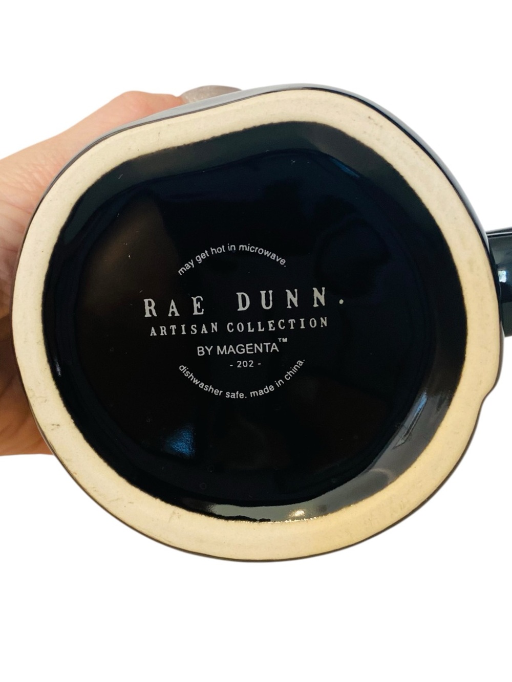 Rae Dunn Magenta Wicked Witch Black Halloween Ceramic Coffee Mug 16 oz - Picture 4 of 6